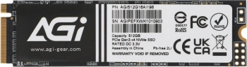 Накопитель SSD AGi PCIe 3.0 x4 512GB AGI512G16AI198