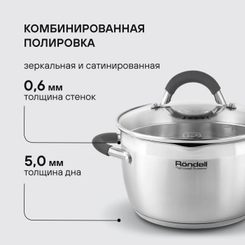 Набор посуды Rondell Flamme RDS-1957