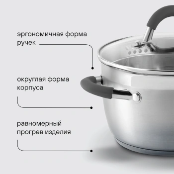 Набор посуды Rondell Flamme RDS-1957