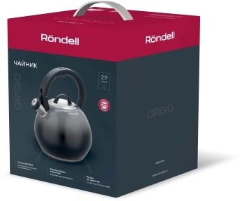 Чайник металлический Rondell Grigio RDS-1959