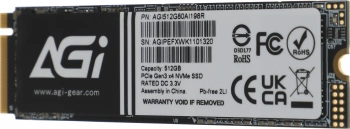 Накопитель SSD AGi PCIe 3.0 x4 512GB AGI512G80AI198R