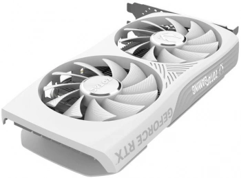 Видеокарта Zotac PCI-E  RTX 4060 TWIN EDGE OC WHITE ED