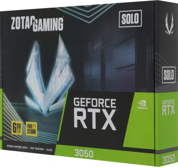 Видеокарта Zotac PCI-E 4.0  RTX 3050 SOLO