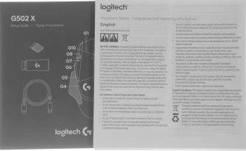 Мышь Logitech G502 X Plus