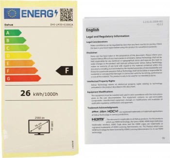 Монитор Dahua 30