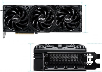 Видеокарта Palit PCI-E 5.0  PA-RTX5080 GAMINGPRO