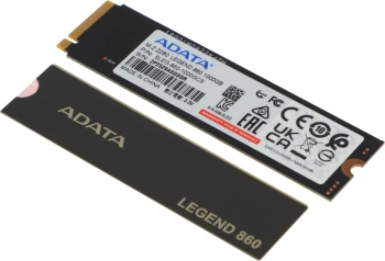 Накопитель SSD A-Data PCIe 4.0 x4 1TB SLEG-860-1000GCS Legend 860