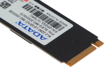 Накопитель SSD A-Data PCIe 4.0 x4 2TB SLEG-860-2000GCS Legend 860