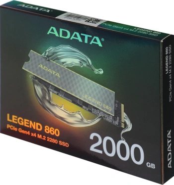 Накопитель SSD A-Data PCIe 4.0 x4 2TB SLEG-860-2000GCS Legend 860