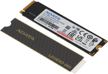 Накопитель SSD A-Data PCIe 4.0 x4 500GB SLEG-860-500GCS Legend 860