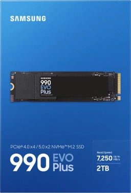 Накопитель SSD Samsung PCIe 4.0 x4 2TB MZ-V9S2T0BW 990 EVO Plus