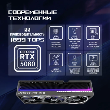Видеокарта Asus PCI-E 5.0  ROG-ASTRAL-RTX5080-O16G-GAMING