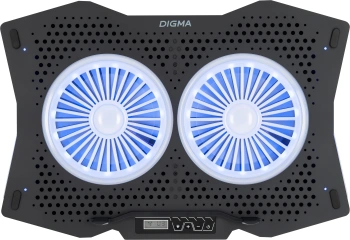 Подставка для ноутбука Digma D-NCP180-2x110RGB