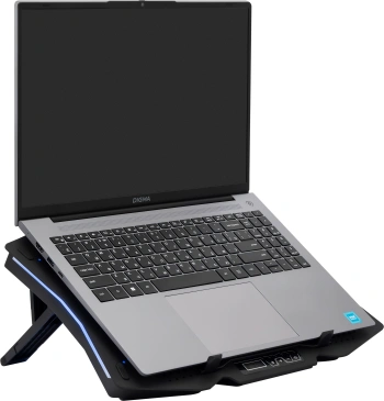 Подставка для ноутбука Digma D-NCP180-2x110RGB