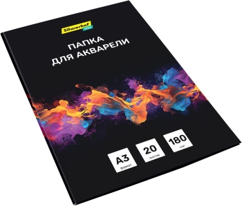 Папка для акварели Silwerhof Idea A3 20л. бум.180г/м2