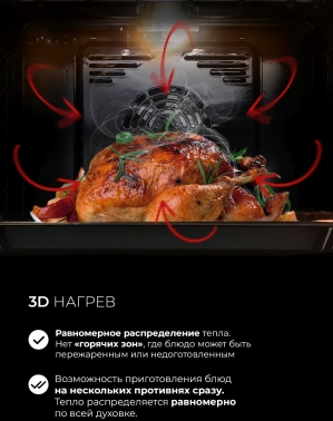 Духовой шкаф Электрический Lex EDM 1002 ONE GR