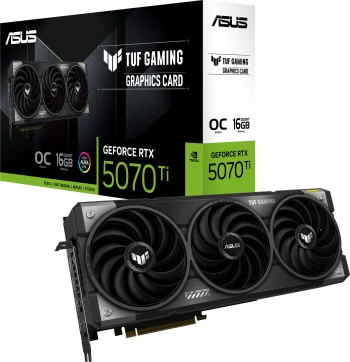 Видеокарта Asus PCI-E 5.0  TUF-RTX5070TI-O16G-GAMING