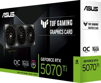 Видеокарта Asus PCI-E 5.0  TUF-RTX5070TI-O16G-GAMING
