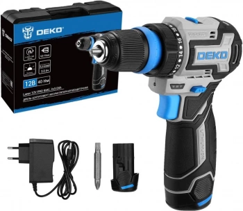 Дрель-шуруповерт Deko Loner 12V Pro