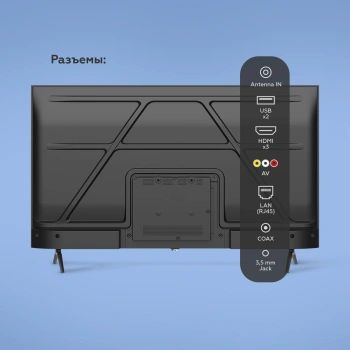 Телевизор LED BQ 40