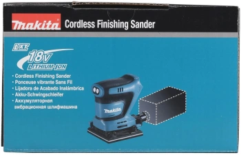 Вибро шлифовальная машина Makita DBO480Z