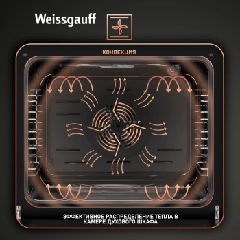 Духовой шкаф Электрический Weissgauff EOV 29 PDBS