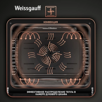 Духовой шкаф Электрический Weissgauff EOV 29 PDWS