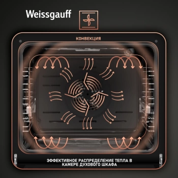 Духовой шкаф Электрический Weissgauff EOV 291 PDBS