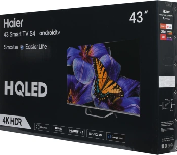Телевизор QLED Haier 43