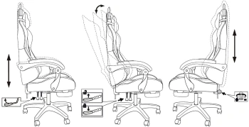 Кресло игровое Knight  Kitty/F