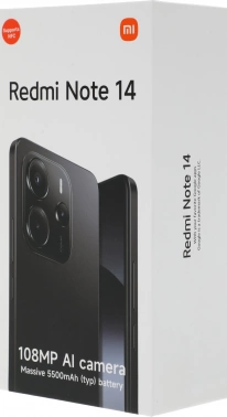 Смартфон Xiaomi Redmi Note 14 128Gb 6Gb зеленый моноблок 3G 4G 2Sim 6.67