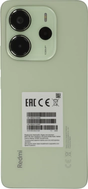 Смартфон Xiaomi Redmi Note 14 128Gb 6Gb зеленый моноблок 3G 4G 2Sim 6.67