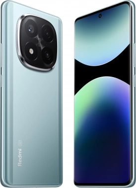 Смартфон Xiaomi Redmi Note 14 Pro+ 5G 256Gb 8Gb голубой моноблок 3G 4G 2Sim 6.67