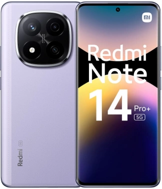 Смартфон Xiaomi Redmi Note 14 Pro+ 5G 256Gb 8Gb сиреневый моноблок 3G 4G 2Sim 6.67