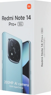 Смартфон Xiaomi Redmi Note 14 Pro+ 5G 512Gb 12Gb сиреневый моноблок 3G 4G 2Sim 6.67