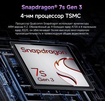 Смартфон Xiaomi Redmi Note 14 Pro+ 5G 512Gb 12Gb сиреневый моноблок 3G 4G 2Sim 6.67