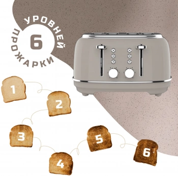 Тостер Tesler TT-455