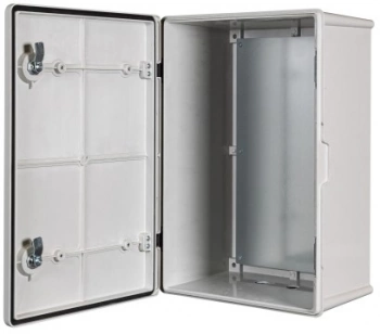 Шкаф Mastermann 3У+ для уст.мод.устр. навесной 405мм 260мм 587мм 2шт пластик IP66 серый антивандальн