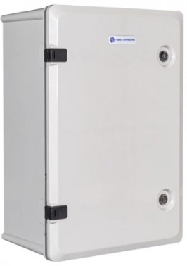 Шкаф Mastermann 3У+ для уст.мод.устр. навесной 405мм 260мм 587мм 2шт пластик IP66 серый антивандальн