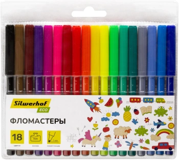 Фломастеры Silwerhof  Eco