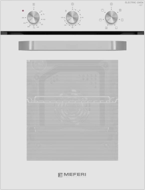 Духовой шкаф Электрический Meferi Light MEO456WH