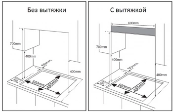 Газовая варочная поверхность Weissgauff HGG 6441 BG Brass