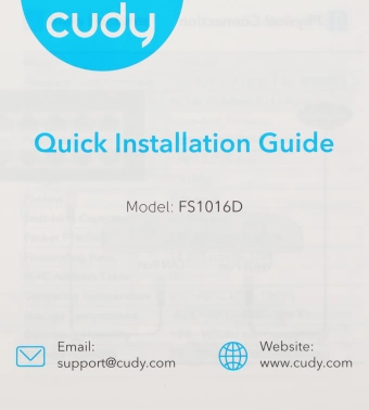 Коммутатор Cudy  FS1016D