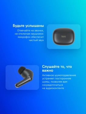 Гарнитура внутриканальные Xiaomi Redmi Buds 6 Pro