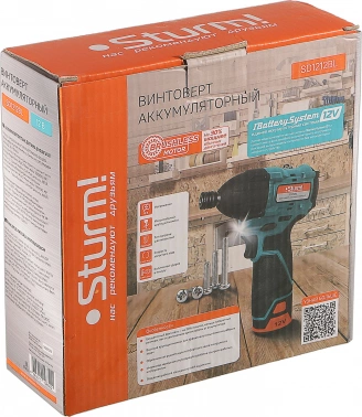 Винтоверт Sturm! SD1212BL