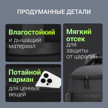 Рюкзак для ноутбука 15.6