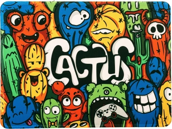 Коврик для мыши Cactus Colorful Cacti