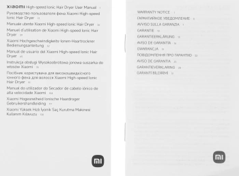 Фен Xiaomi BHR9114EU