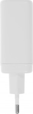 Сетевое зар./устр. BoraSCO 65W 3.25A+3A (PD+QC) USB/USB Type-C универсальное белый (52585)