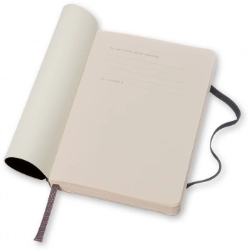 Блокнот Moleskine CLASSIC SOFT QP614 Pocket 90x140мм 192стр. пунктир мягкая обложка черный